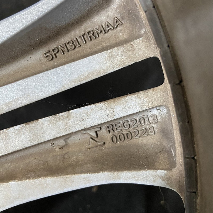 17" CHARGER 19-23 17x7 alloy 5 split spoke opt WAE Original OEM Wheel Rim