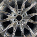 22" SIERRA 1500 PICKUP 23 22x9 raised spoke 12 spoke chrome opt SSI Original - Angle View