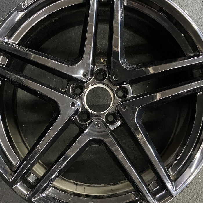 20" MERCEDES S-CLASS 15 217 Type; Cpe S65 20x9.5 10 spoke 5 pairs Original OEM - Angle View
