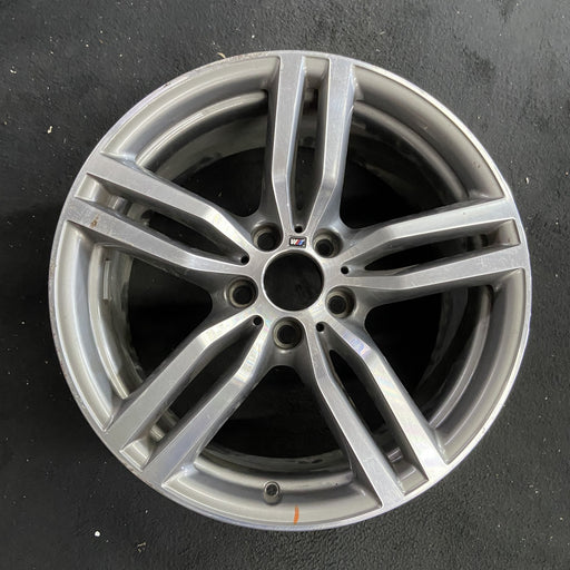 19" BMW X6 15-19 19x9 , , double spoke, 48mm offset Original OEM Wheel Rim - Angle View