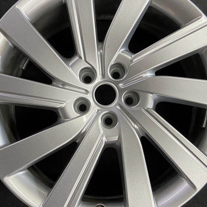 21" RANGE ROVER 22 21x8.5 10 spoke Original OEM Wheel Rim - Angle View
