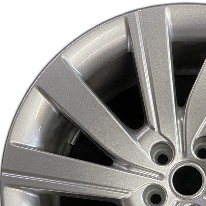 21" RANGE ROVER 22 21x8.5 10 spoke Original OEM Wheel Rim - Angle View