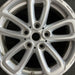 17" COUNTRYMAN 15-17 17x7 triangle spoke silver Original OEM Wheel Rim - Angle View