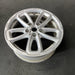 17" COUNTRYMAN 15-17 17x7, triangle spoke, silver Original OEM Wheel Rim - Close-Up Detail