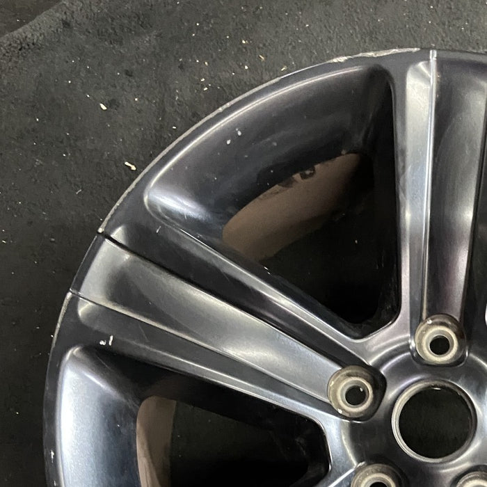 20" DODGE 1500 PICKUP 16-18 20x9 5 spoke opt WRL Original OEM Wheel Rim - Side Profile