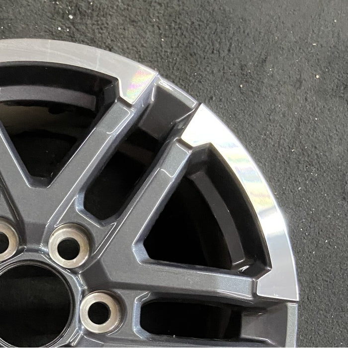 18" TACOMA 24 18x7.5 6 Y spoke TRD Sport Original OEM Wheel Rim - Close-Up Detail