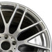 20" MERCEDES GT 16 190 Type; 20x11 9 Y spokes gray Original OEM Wheel Rim - Side Profile
