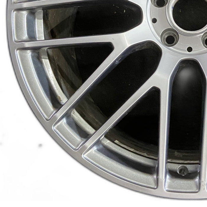 20" MERCEDES GT 16 190 Type; 20x11 9 Y spokes gray Original OEM Wheel Rim - Back View