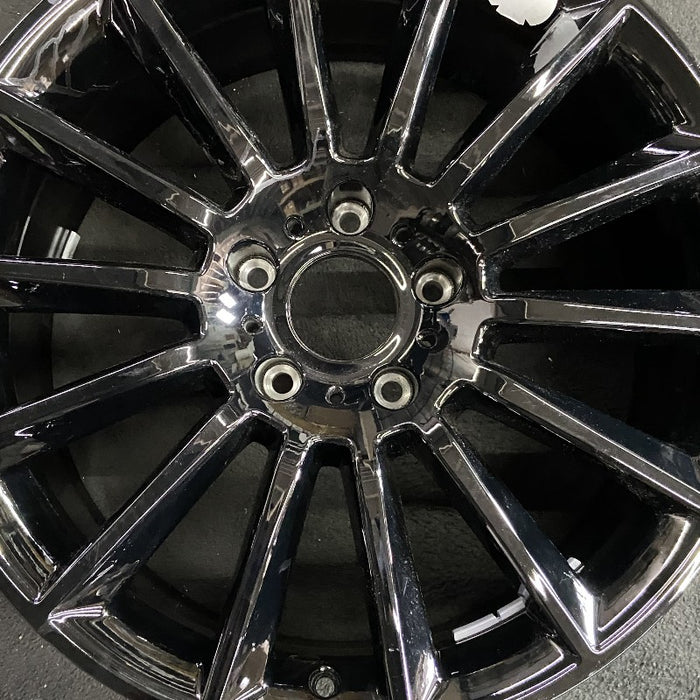 20" MERCEDES G-CLASS 21-24 463 Type G550 20x8.5 14 spoke black Original OEM - Angle View