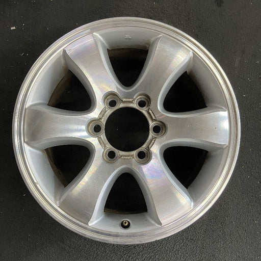 17" 4 RUNNER 03-09 17x7.5 6 spoke Original OEM Wheel Rim - Front View