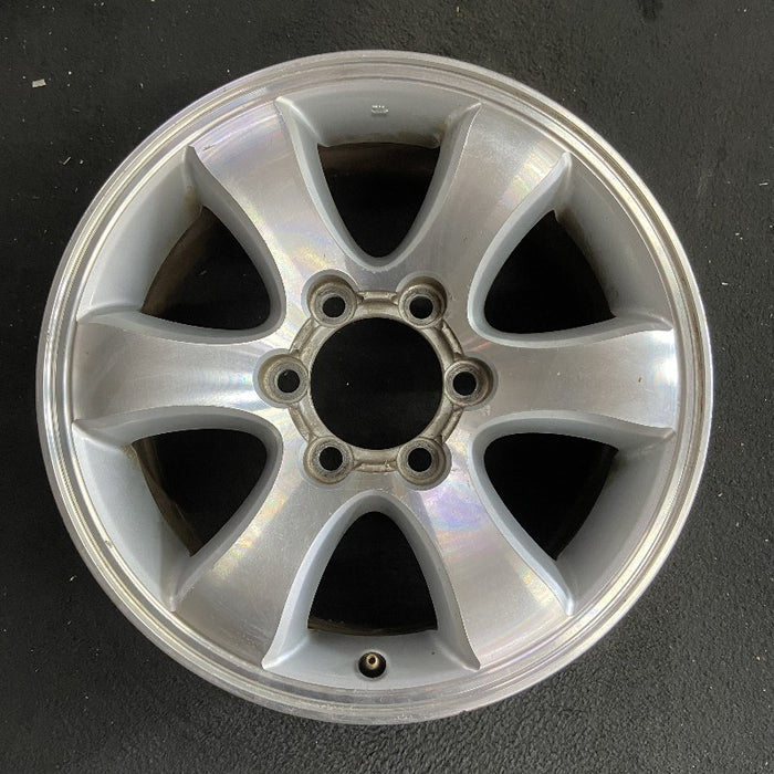 17" 4 RUNNER 03-09 17x7.5 6 spoke Original OEM Wheel Rim - Front View
