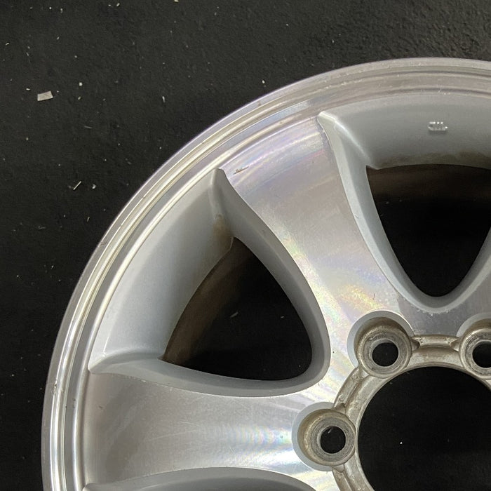 17" 4 RUNNER 03-09 17x7.5 6 spoke Original OEM Wheel Rim - Side Profile