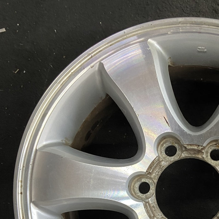 17" 4 RUNNER 03-09 17x7.5 6 spoke Original OEM Wheel Rim - Side Profile