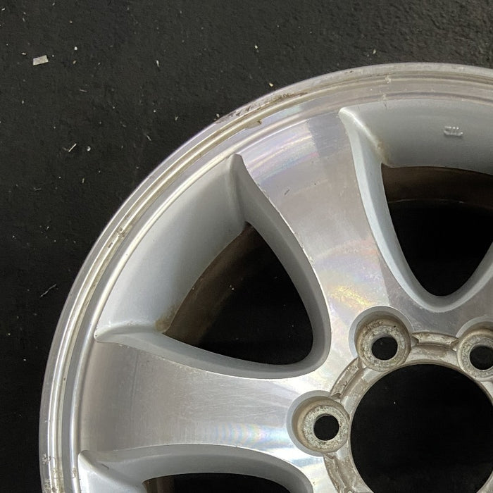 17" 4 RUNNER 03-09 17x7.5 6 spoke Original OEM Wheel Rim - Side Profile