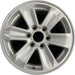 17" FORD F150 PICKUP 15-20 17x7.5, aluminum, Original OEM Wheel Rim - SILVER - Front View
