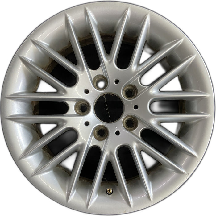 16" BMW 525i 01-03 16x7 , 20 spoke Original OEM Wheel Rim - Front View