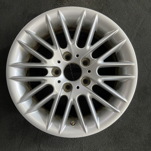 16" BMW 525i 01-03 16x7 , 20 spoke Original OEM Wheel Rim - Angle View