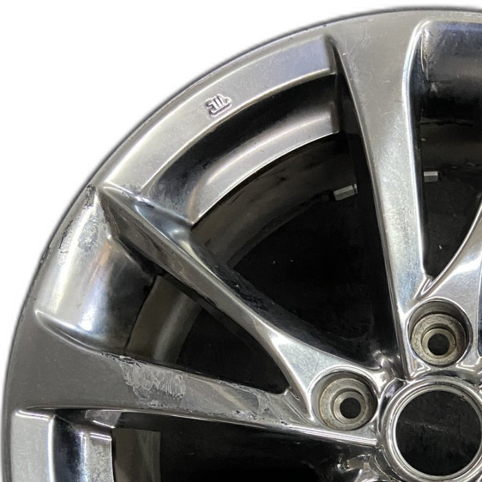 17" INFINITI Q50 14-15 17x7.5 alloy 5 V spoke alternating spoke width chrome Original OEM Wheel Rim