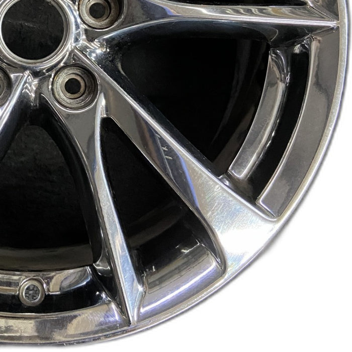 17" INFINITI Q50 14-15 17x7.5 alloy 5 V spoke alternating spoke width chrome Original OEM Wheel Rim