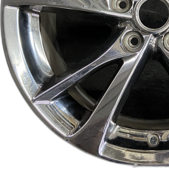 17" INFINITI Q50 14-15 17x7.5 alloy 5 V spoke alternating spoke width chrome Original OEM Wheel Rim