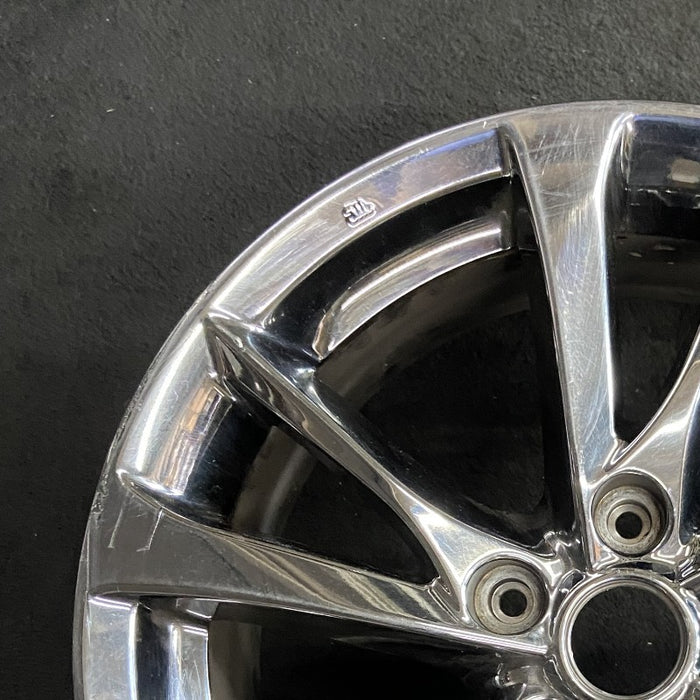 17" INFINITI Q50 14-15 17x7.5 alloy 5 V spoke alternating spoke width chrome Original OEM Wheel Rim