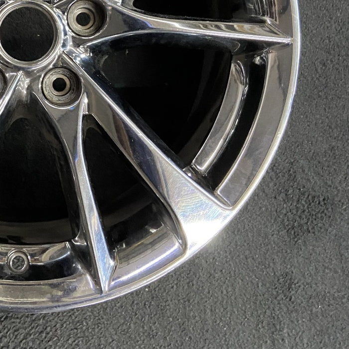 17" INFINITI Q50 14-15 17x7.5 alloy 5 V spoke alternating spoke width chrome Original OEM Wheel Rim