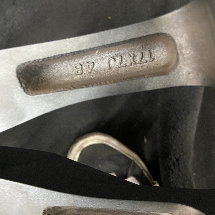 17" 86 17-19 17x7 alloy 10 spoke machined face dark gray inlay Original OEM Wheel Rim