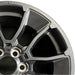 20" SEQUOIA 24 20x8 6 Y spoke black TRD off- Original OEM Wheel Rim - Side Profile