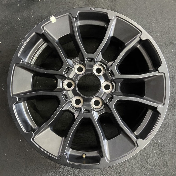 20" SEQUOIA 24 20x8 6 Y spoke black TRD off- Original OEM Wheel Rim - Additional View