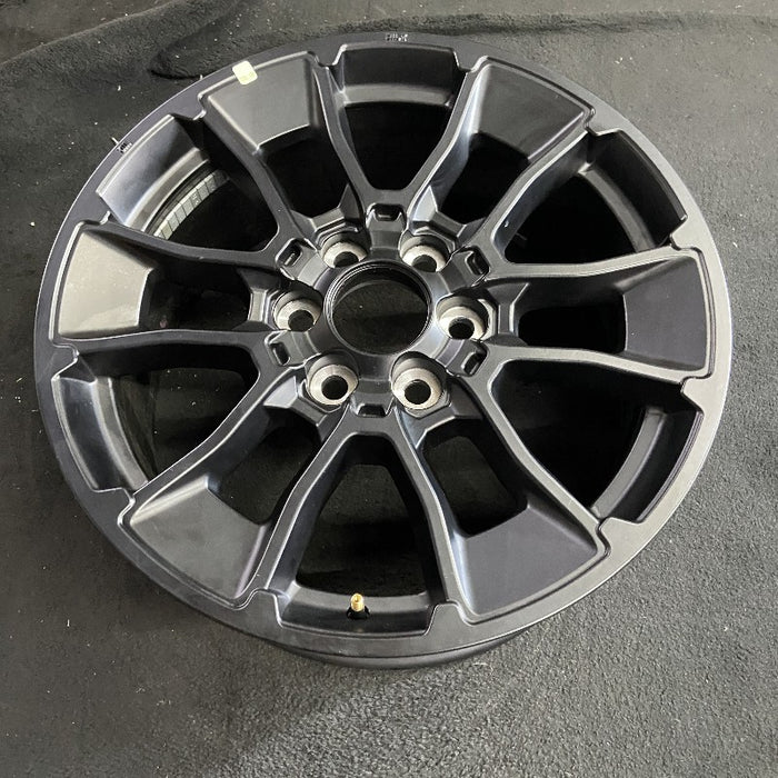 20" SEQUOIA 24 20x8 6 Y spoke black TRD off- Original OEM Wheel Rim - View 7
