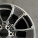 20" SEQUOIA 24 20x8 6 Y spoke black TRD off- Original OEM Wheel Rim - Close-Up Detail