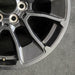20" SEQUOIA 24 20x8 6 Y spoke black TRD off- Original OEM Wheel Rim - Back View