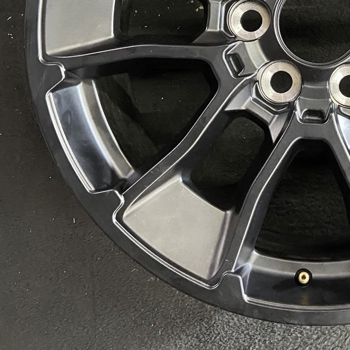 20" SEQUOIA 24 20x8 6 Y spoke black TRD off- Original OEM Wheel Rim - Additional View
