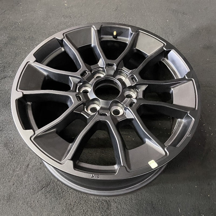 20" SEQUOIA 24 20x8 6 Y spoke black TRD off- Original OEM Wheel Rim - View 8