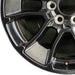 20" SEQUOIA 24 20x8 6 Y spoke black TRD off- Original OEM Wheel Rim - Back View