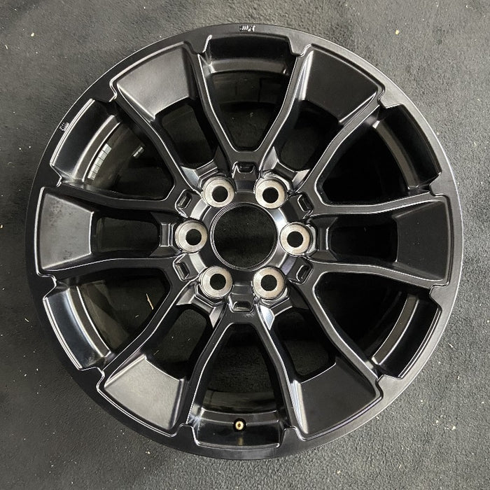 20" SEQUOIA 24 20x8 6 Y spoke black TRD off- Original OEM Wheel Rim - Additional View