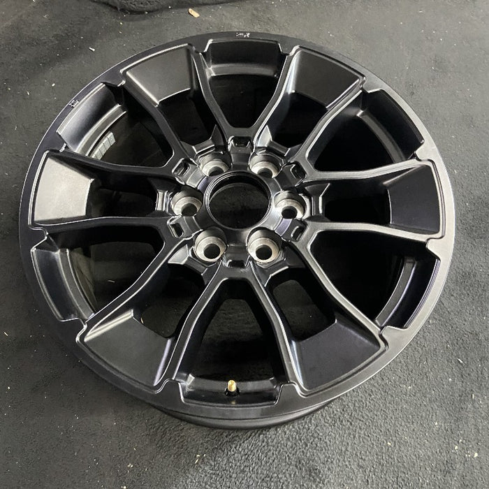 20" SEQUOIA 24 20x8 6 Y spoke black TRD off- Original OEM Wheel Rim - View 7