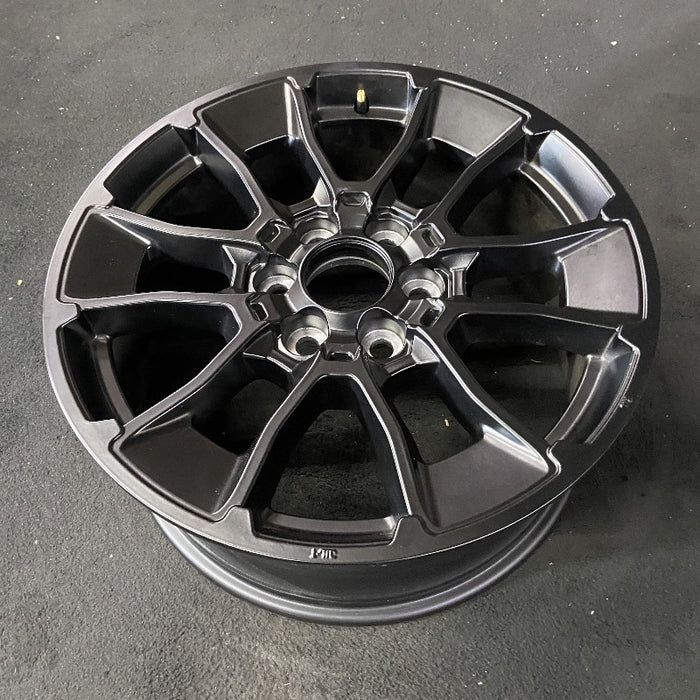 20" SEQUOIA 24 20x8 6 Y spoke black TRD off- Original OEM Wheel Rim - View 8