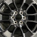 20" SEQUOIA 24 20x8 6 Y spoke black TRD off- Original OEM Wheel Rim - Angle View