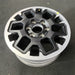 17" TACOMA 24 17x7.5 , black with machined outer lip Original OEM Wheel Rim - View 8