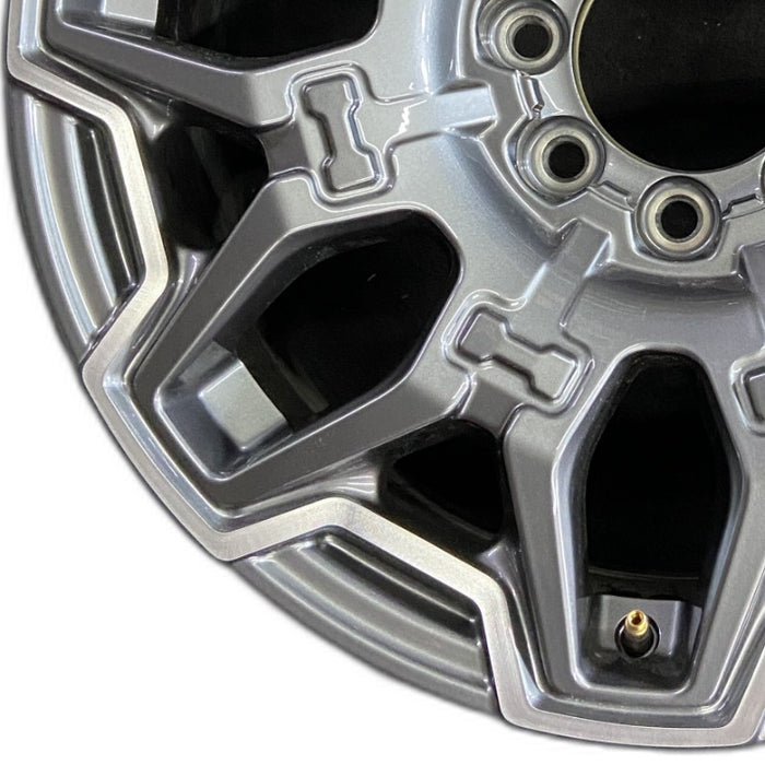 22" HUMMER EV 23-24 22x9.5 opt PHZ Original OEM Wheel Rim - Back View