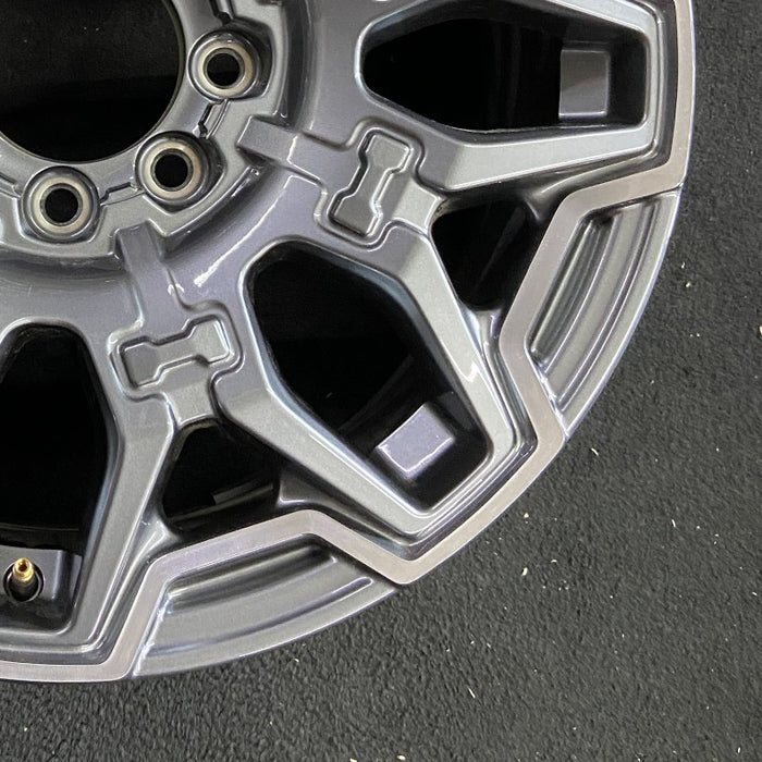 22" HUMMER EV 23-24 22x9.5 opt PHZ Original OEM Wheel Rim - Back View