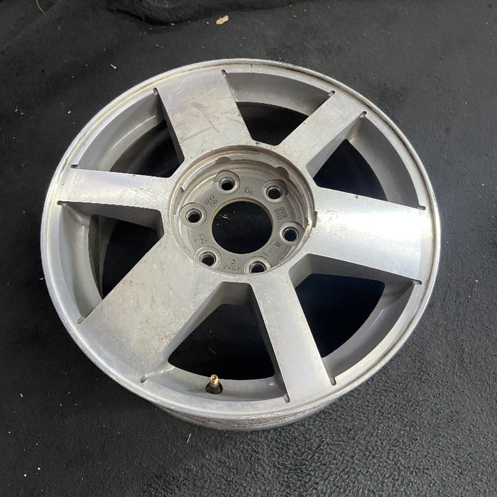 17" ENVOY 04-07 17x7 aluminum 6 spoke brushed opt N75 2 types of spokes - View 7