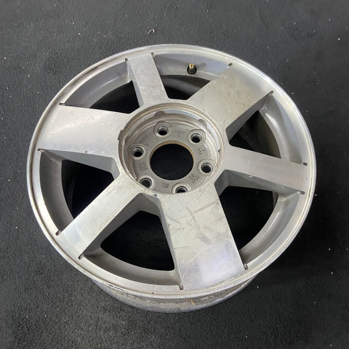 17" ENVOY 04-07 17x7 aluminum 6 spoke brushed opt N75 2 types of spokes - View 8