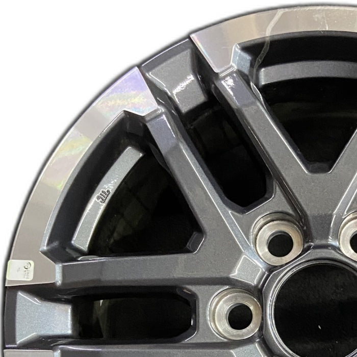 18" TACOMA 24 18x7.5 6 Y spoke TRD Sport Original OEM Wheel Rim - Angle View