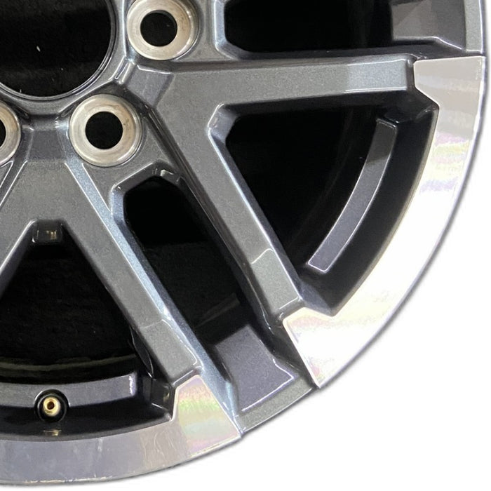 18" TACOMA 24 18x7.5 6 Y spoke TRD Sport Original OEM Wheel Rim - Close-Up Detail