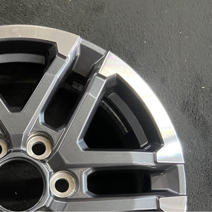 18" TACOMA 24 18x7.5 6 Y spoke TRD Sport Original OEM Wheel Rim - Close-Up Detail
