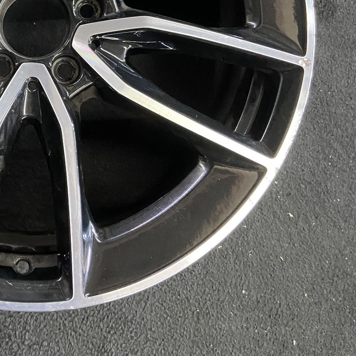 19" MERCEDES C-CLASS 20-21 205 Type C43 Cvertible 19x8.5 10 spoke machined face - Back View