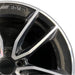19" MERCEDES C-CLASS 20-21 205 Type C43 Cvertible 19x8.5 10 spoke machined face - Side Profile