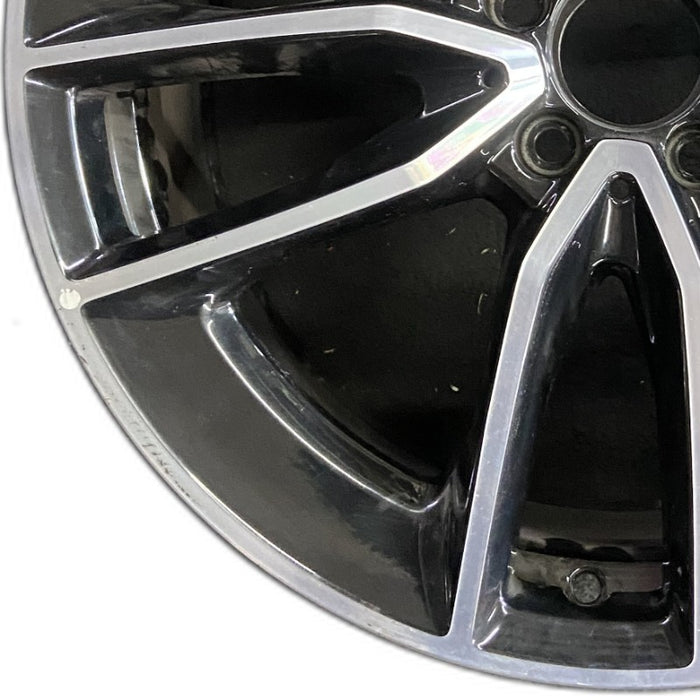 19" MERCEDES C-CLASS 20-21 205 Type C43 Cvertible 19x8.5 10 spoke machined face - Back View